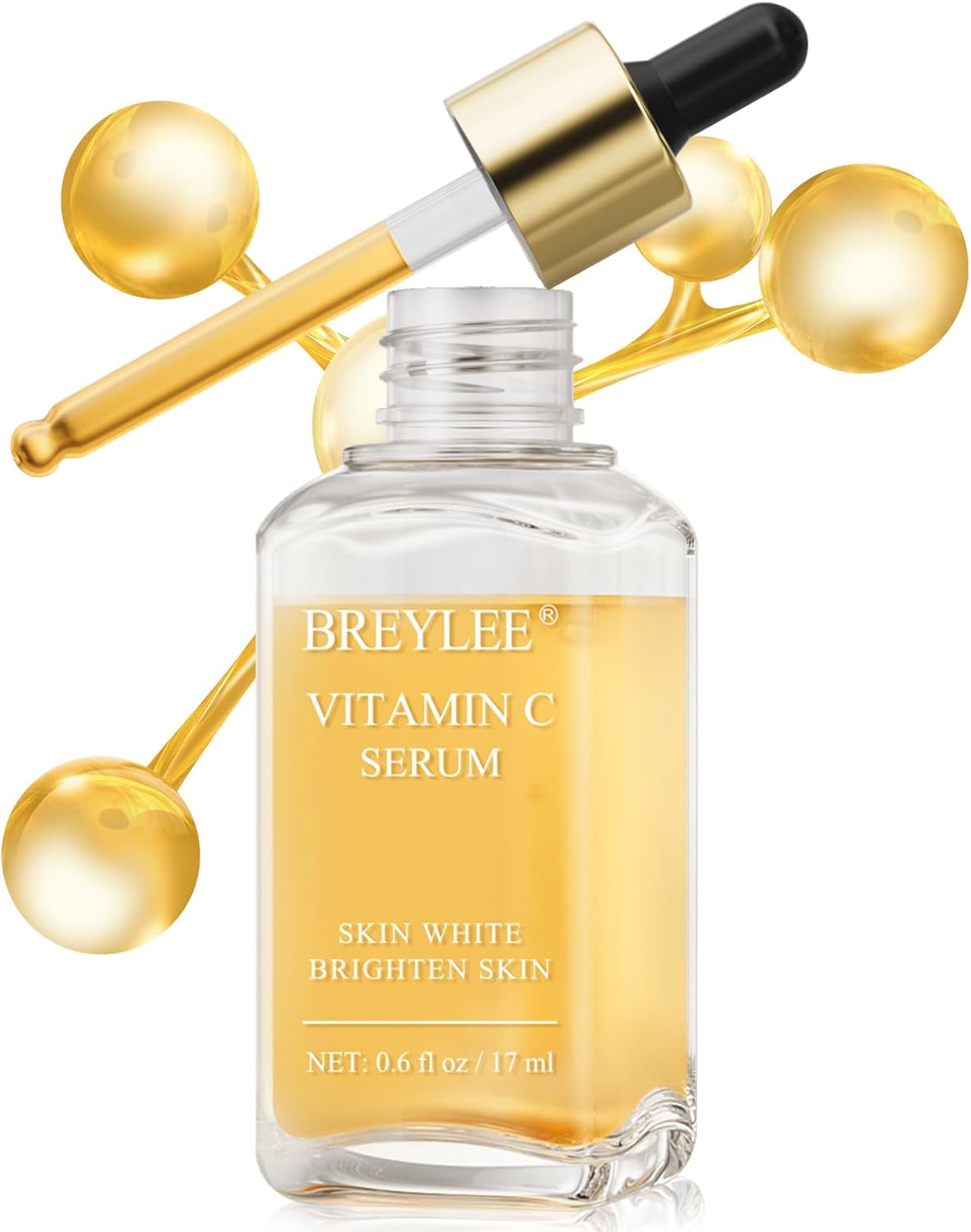 BREYLEE Retinol & Vitamin C Serum | Anti-Aging, Firming & Brightening (17ml)