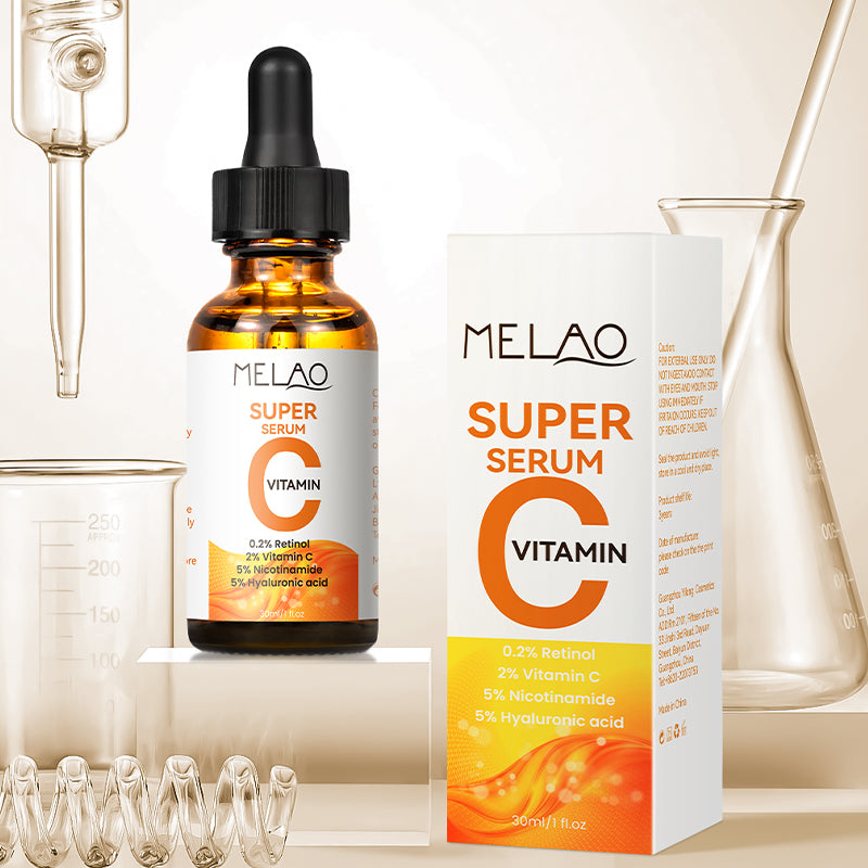Melao Super VC Anti-Aging Serum – Brightening & Firming for Mature Skin (30ml)
