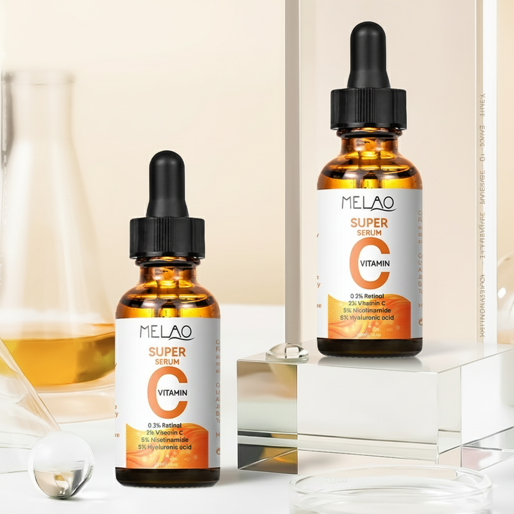 Melao Super VC Anti-Aging Serum – Brightening & Firming for Mature Skin (30ml)