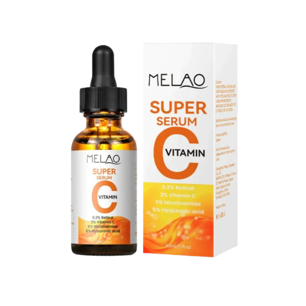 Melao Super VC Anti-Aging Serum – Brightening & Firming for Mature Skin (30ml)
