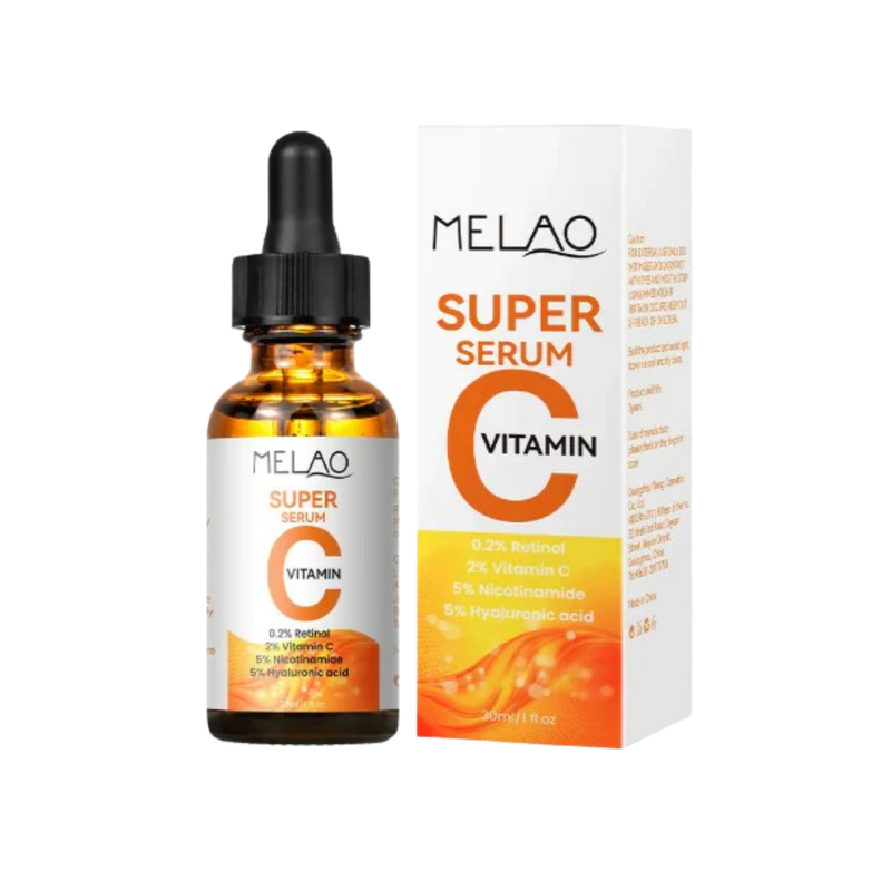 Melao Super VC Anti-Aging Serum – Brightening & Firming for Mature Skin (30ml)