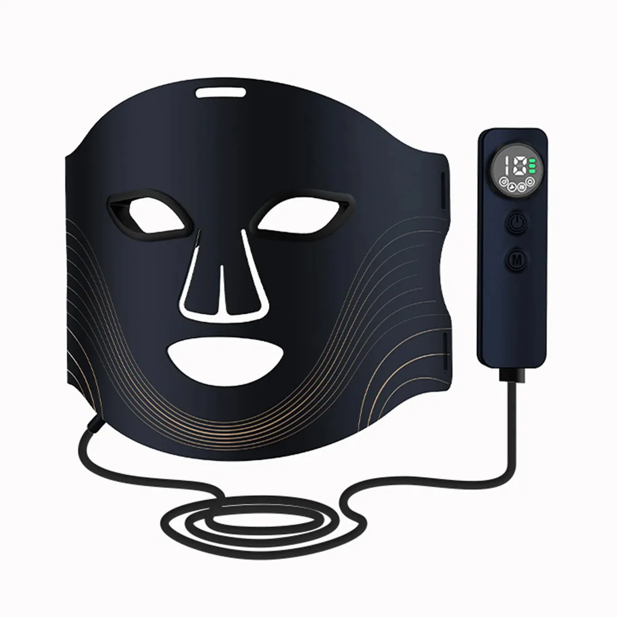 インヴェル ① ビューティーマスクALIVEN VISUAL MASK ブラック